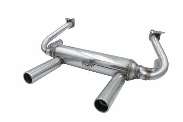 EMPI 2-TIP STAINLESS STEEL DELUXE EXHAUST