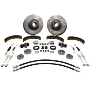 Part Number 01-22-4000-0: EMPI FRONT DRUM BRAKE KIT / TYPE 1 AND GHIA 1958-64