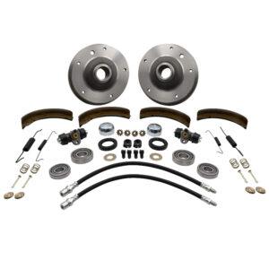 Part Number 01-22-4001-0: EMPI FRONT DRUM BRAKE KIT / TYPE 1 AND GHIA 1965