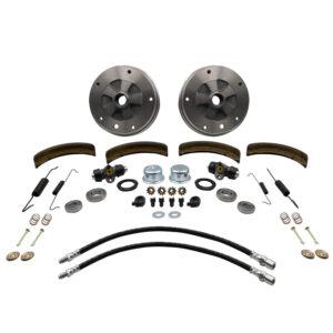 Part Number 01-22-4002-0: EMPI FRONT DRUM BRAKE KIT / TYPE 1 AND GHIA 1966
