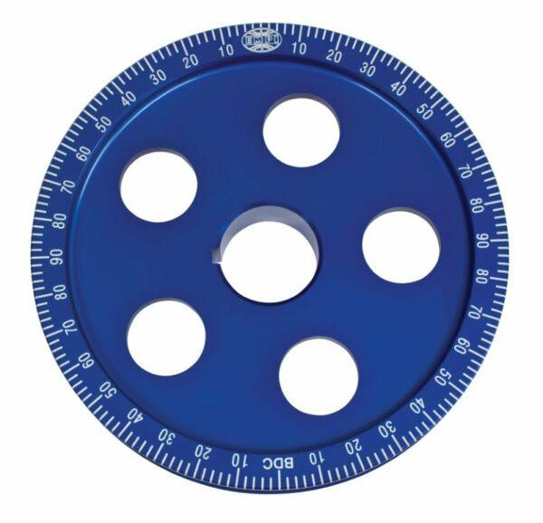 Part Number 01-18-1070-0: SERPENTINE ENGINE / ALT PULLEY KIT / BLUE ANODIZED