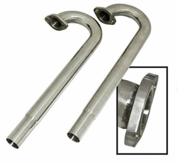 EMPI  3768 : S/S J-TUBES PAIR / FITS ALL TYPE-1 & 2 UPRIGHT ENGINES
