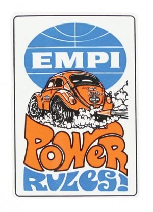 EMPI 9816 : DECAL POWER RULES (100)
