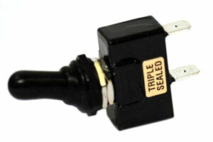 K-FOUR SWITCHES Part Number:  13-103 :  SEALED SWITCH / SINGLE POLE-12V- MON-OFF-MON /20AMP