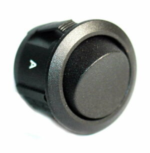 K-FOUR SWITCHES Part Number:  14-230 :  ROCKER SWITCH/ SINGLE POLE-12V-OFF-ON-10AMP / ROUND / BLACK MATTE