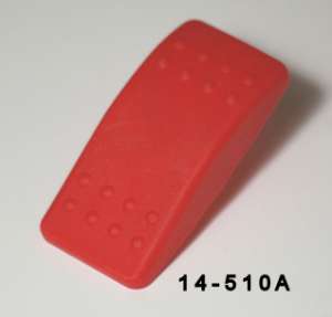 K-FOUR SWITCHES Part Number:  14-510A :  SOFT RED ACTUATOR/CONTURA II
