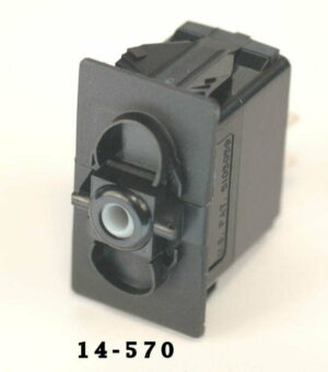K-FOUR SWITCHES Part Number:  14-572 :  ON-OFF-ON  CONTURA SWITCH BODY/ NON ILLUMINATED