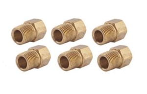 EMPI 16-2550 : BRASS FITTINGS / 1/8in NPT / 4 PIECES