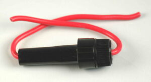 K-FOUR SWITCHES Part Number:  19-101 :  FUSE HOLDER ONLY / 16 GA WIRE