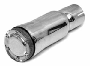 LATEST RAGE 251085: BIG SHOT S/S SPARK ARRESTOR 14in LONG WITH 5in DISC & 3-1/2in INLET / EACH