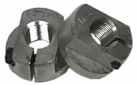 LATEST RAGE 405015: BILLET ALUMINUM SPINDLE NUTS/  KING-PIN / PAIR