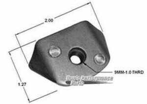 LATEST RAGE 703240-516: SMALL TAB WITH 5/16-24 NUT PLATES