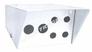 LATEST RAGE 903050C: CHROME SWITCH BOX / 4in WITH HOLES / EACH
