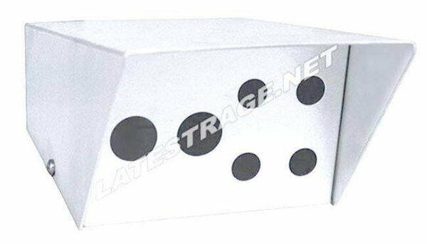 LATEST RAGE 903050S: STAINLESS STEEL SWITCH BOX / 4in WITH HOLES / EACH