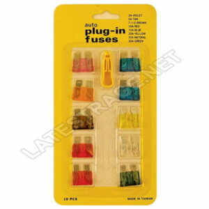 LATEST RAGE 971034ATC: FUSE CARD PACK / 3-30 AMP / 11 FUSES AND PULLER