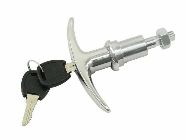 EMPI  98-1090 : REAR DECK LID LOCK T-HANDLE WITH KEYS TO 64
