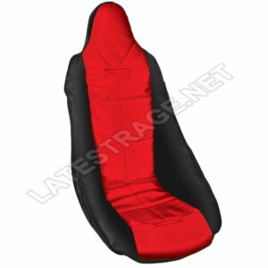 LATEST RAGE COVER-HBPYR: POLY HIGH BACK SEAT COVER/ RED