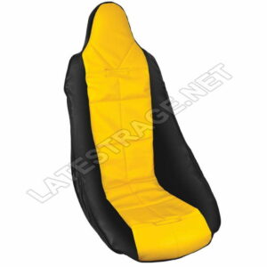 LATEST RAGE COVER-HBPYY: POLY HIGH BACK SEAT COVER/ YELLOW