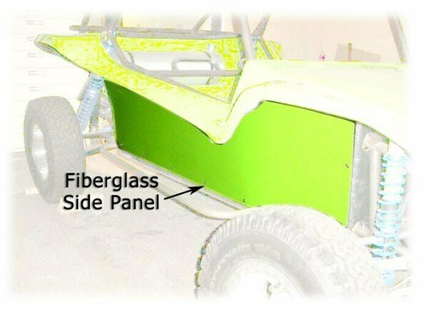 MGM/FRP-SIDE :  MID-TRAVEL MANX BODY FLAT SIDE PANELS, PAIR