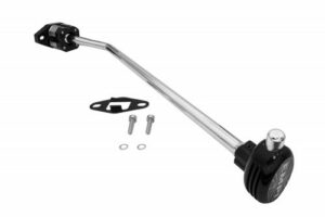 01-B5-6180-0: BILLET PERFORMANCE PLUS SHIFTER WITH EMPI LOGO / T-2 / 1960-65 LHD