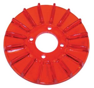 EMPI 8926 :  GENERATOR PULLEY COVER / RED