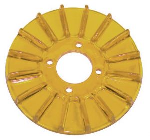 EMPI 8928 :  GENERATOR PULLEY COVER / GOLD