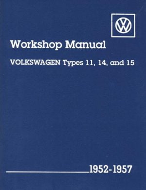 EMPI 11-1011 : VW TECH BOOK 1952-57