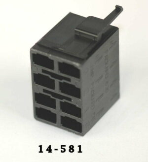 K-FOUR SWITCHES Part Number:  14-581 :  TERMINAL HOUSING/ 8 CAVITY