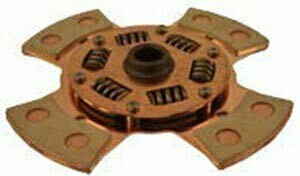 LATEST RAGE 141000: 4 PUCK 200mm CLUTCH DISC WITH SPRING CENTER
