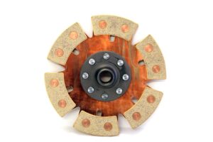 LATEST RAGE 141005: 6 PUCK 200mm CLUTCH DISC WITH SOLID CENTER