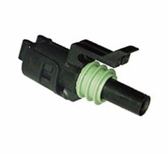 K-FOUR SWITCHES Part Number:  22-121-MH :  WEATHER PAK CONNECTOR/ 1 CIRCUIT / MALE HOUSING