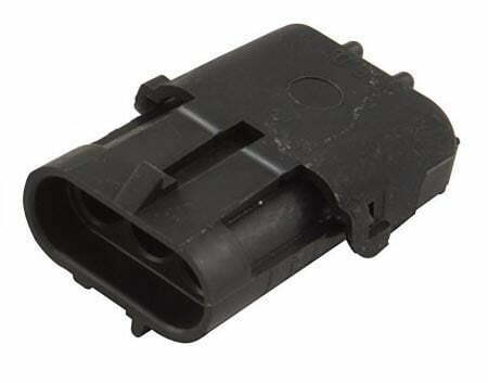 K-FOUR SWITCHES Part Number:  22-123-FH :  WEATHER PAK CONNECTOR/ 3 CIRCUIT / FEMALE HOUSING