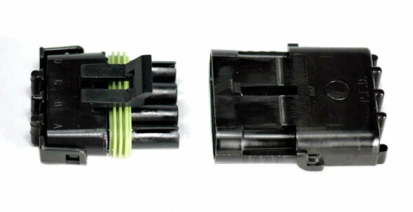 K-FOUR SWITCHES Part Number:  22-124 :  WEATHER PAK CONNECTOR/ 4 CIRCUIT