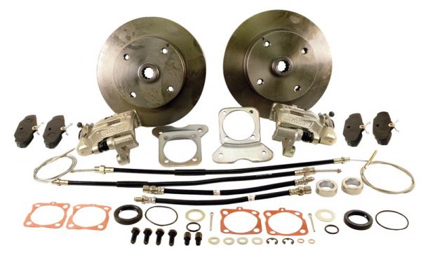 EMPI  22-2871-0 :  REAR DISC KIT / WITH EMERGENCY BRAKE / 73-ON IRS