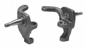 LATEST RAGE 405311: 2-1/2in DROPPED SPINDLE FOR BALL JOINT / DRUMS / PAIR