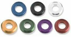 LATEST RAGE 823030BL: BODY PANEL WASHER / 3/4 OD X 1/4 RECESSED BOLT / BLUE
