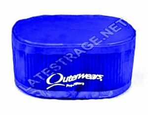 LATEST RAGE OW10-1040BL: OUTERWEARS PREFILTERS/ 4-1/2 X 7 X 3-1/2 OVAL/ BLUE